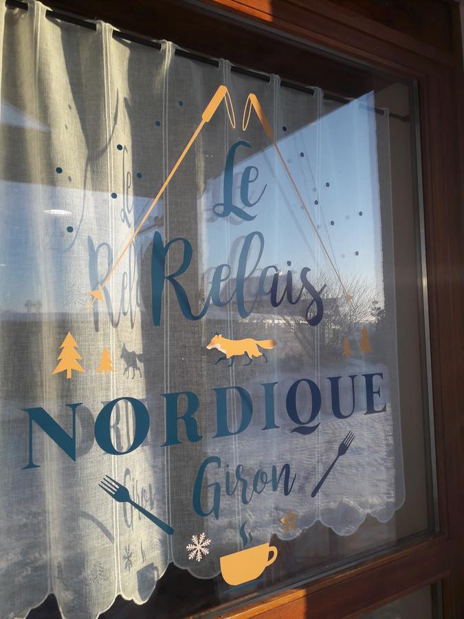 Le Relais Nordique Hotel Giron ภายนอก รูปภาพ